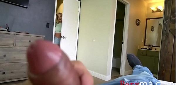  Mom Caught Sneaking And Is Punished By Son- Savannah Bond